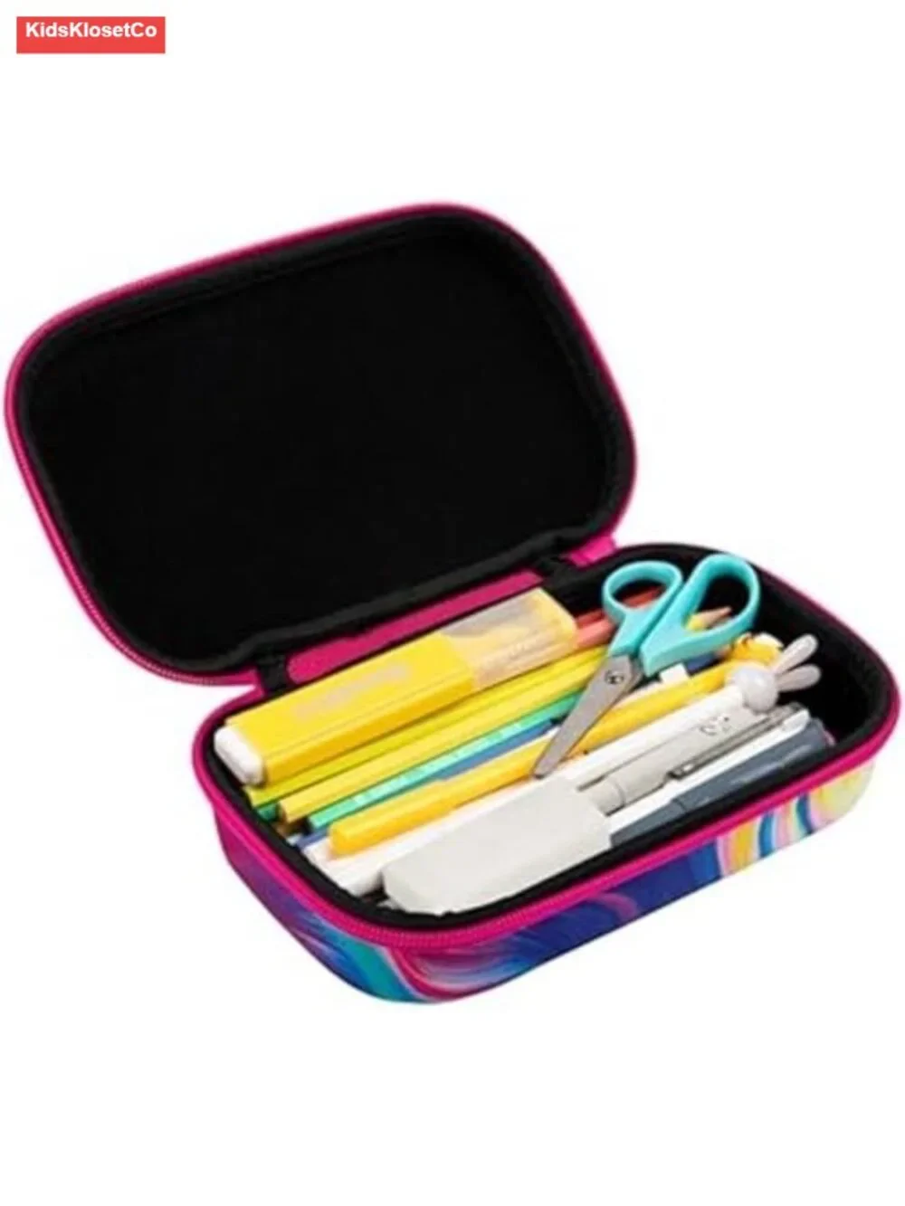 Large Capacity Pencil Case, Zippered Pencil Box for School, Machine Washable,